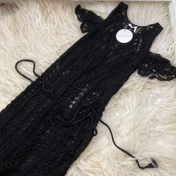 SEE BY CHLOÉ Scoop Neck Midi Length Dress - Picture 3 of 10